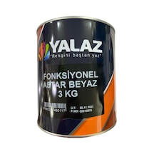 Yalaz Fonksiyonel Astar 3 Kg Beyaz