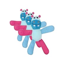 Pawise Vivid Life-fetch İt- Hippo Köpek Oyuncağı 3 Paketi Açık Bej