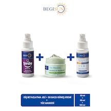 Begısun 3'lü Kişisel Bakım Seti - Diş Beyazlatma Jeli 50 Ml + Yüz Maskesi 100 Ml + Spf 50+ Güneş Kremi 50 Ml