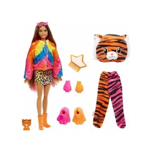 Barbie Cutie Reveal Bebekler Barbie Tropikal Orman Serisi Kaplan