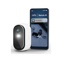 Essential 2 2 K Kablosuz Wifi Dış Mekan Kamerası, 6 Ay Pil Ömrü, Renkli Gece Görüşü, Aydınlatma, Siren, İki Y