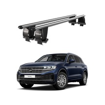 Royal Volkswagen Touareg 2018 Ve Sonrası Uyumlu Gri Ara Atkı Port Bagaj Tavan Barı