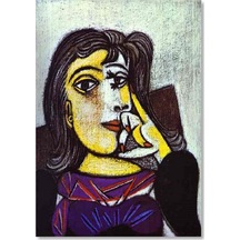 Cakasepetim Portrait Of Dora Maar, 1937 By Pablo Picasso Ahşap Mdf Tablo