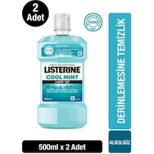 Listerine Zero Hafif Nane Alkolsüz Ağız Bakım Suyu 2 x 500 ML