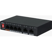 Dahua Dh-pfs3006-4et-60 6 Port Mbit 4 Port Poe 60w 2xmbit Uplink Desktop Yönetilemez Metal Kasa Swit
