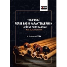 "ney"deki Perde Baskı Karakterlerinin Tespiti Ve Yorumlanması ...