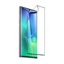 Samsung Uyumlu Galaxy Note 10 Plus Zore Polymer Nano Ekran Koruyucu Siyah