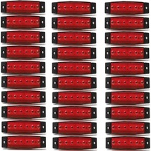 30 Adet Kırmızı Yan İşaret Lambası 12 Volt