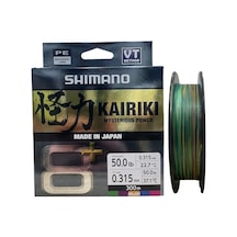 Shimano Kairiki 8+ 300 Mt 0.315mm İp Misina Multi Color