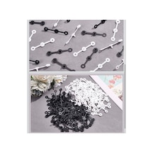 Siyah 250 Adet Plastik Kilit Klips 67mm Güvenlik Etiket Trim Sabitleyici Askı Paket Kilidi T
