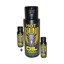Hot Rhino Analoil 3 Adet 60 Ml Kadın&erkek Analrelax Masaj Yağı