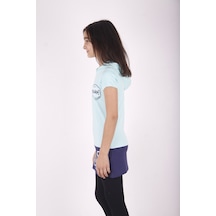 Toontoy Kids Toontoy Kız Çocuk Kapüşonlu Baskılı Tişört Mint Yeşili Toontoy Kids Toontoy Kız Çocuk Kapüşonlu Baskılı Tişört Mint Yeşili