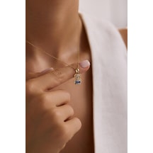 Mini Bear Blue Kolye Ucu