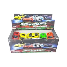 Toysan 1:16 Sürtmeli Araba Standlı Toy-84 1 Adet