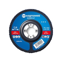 Magmaweld 115X22 Mm Zr 40 Kum Flap Disk 10 Adet