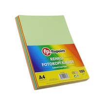 A4 Renkli Fixpoint Fotokopi Kağıdı 100'lü P-2753