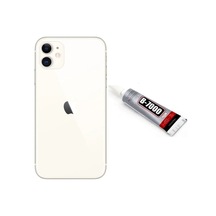 Apple Uyumlu, Apple iPhone 11 Arka Pil Kapağı Ve Yapıştırıcı Hediye B
