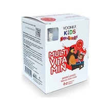 Voonka Kids Maşa ve Koca Ayı Multivitamin 62 Çiğneme Tableti