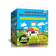 Süper Ötesi Boyama Kitap Seti 4 Kitap