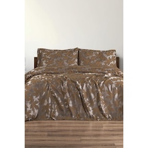 Plane 3 Parça Çift Kişilik Pike Takımı 230x250 Kahve Kahverengi