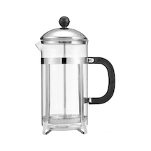 Honmex Stainless Steel Ve Cam Filtreli Kahve Makinesi, 2 Bardak Kapasite, Taşınabilir, Kahve Ve Çay İçin, Siyah, Isı Dayanıklı, Kolay Temizlenir