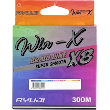 Ryuji Win-x 8b Multicolor 300m İp Misina Kalınlık Mm : 0,16mm