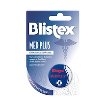 Blistex Medplus Kavanoz Kuru Ve Çatlamış Dudaklara Onarıcı Ve Ferahlatıcı Dudak Bakım Kremi Spf 15