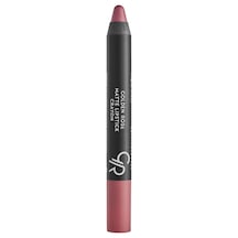 Matte Lipstick Crayon No: 12 - Besleyici Nemlendirici Mat Kalem Ruj Çok Renkli