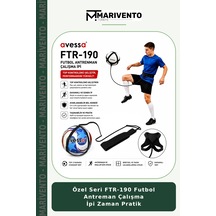 Özel Seri Ftr-190 Futbol Antreman Çalışma İpi Zaman Pratik Çok Renkli