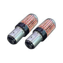 Çift Duy 144 Led Geri Vites Ampulü Kırmızı