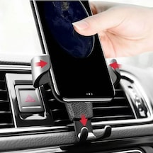 Petinka Araç İçi Klima Izgarasına Takılabilen Plastik Oto Telefon Tutucu Gravity 1