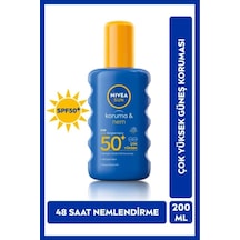 Eşit Ve Hızlı -psf50, Suya Dayanıklı, Uva/uvb Korumalı Güneş Koruyucu Sprey 200ml, S.güzellik
