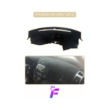 Hyundai İ30 2007-2012 Uyumlu Torpido Örtüsü Kolay Montaj Yansıma Önleyici Tam Koruma G49 Bej