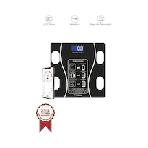 Torima Xk-26c Siyah Dijital Baskül Yağ Kas Su Vücut Kitle İndeksi Kilo Ölçer Bluetooth Tartı