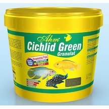 Ahm Cichlid Green Granulat Balık Yemi 3 KG Kova