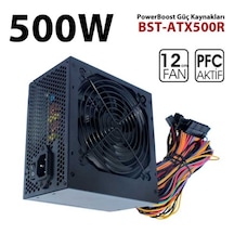 Power Boost BST-ATX500R PSU 12 CM Fanlı Güç Kaynağı 500 W