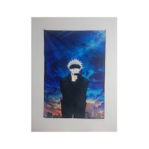 Jujutsu Kaisen - Satoru Gojo Desenli Tasarım Duvar Halısı