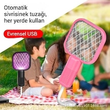 Ankatek Elektrikli Uv Sivrisinek Kovar Pembe, Sinek Böcek Öldürücü Pembe Pembe