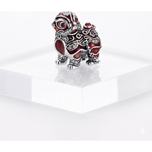 Gümüş Çin Yeni Yıl Charmı