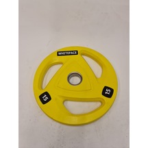Whiteface Olimpik Plaka 15 KG Sarı
