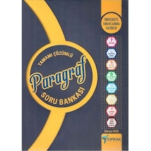 Paragraf Soru Bankası Toprak Yayınları N11.8563