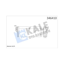 Kalorifer - 468 - Radyatörü Renault Master Iı 2.5d / 2.8dti 1998-2001 , Opel Movano 1.9dti / - Dpmıx-hb - 2.2dti 2000-
