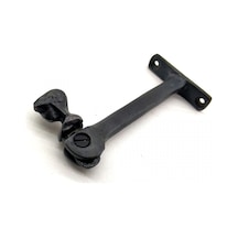 Antika Tarz Dekoratif Pirinç Kafalı Panjur Stoperi - 105x55 Mm, Oksit Standart