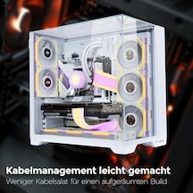 Li Unı Fan Sl Wıreless Lcd 3x120mm Beyaz Kasa Fanı G99.12sllcd1w3w.00