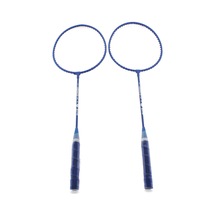 Çantalı Mavi Badminton Raket Seti