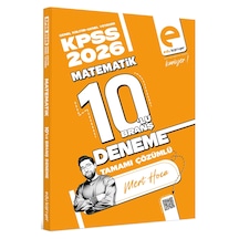 Edu Kariyer Mert Hoca 2026 Kpss Matematik 10'lu Branş Deneme Tamamı Çözümlü