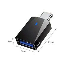 Torima YD-70 Siyah Usb To Type-C Mini Telefon Çevirici Adaptör