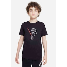 Tshirthane Darth Vader Fun Baskılı Unisex Çocuk Siyah T-Shirt
