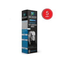 Bioder Erkekler İçin Bitkisel Tüy Dökücü Krem 5 x 100 ML