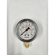 Çap 63 ALTtan 10 Bar Gliserinli Manometre - Pakkens